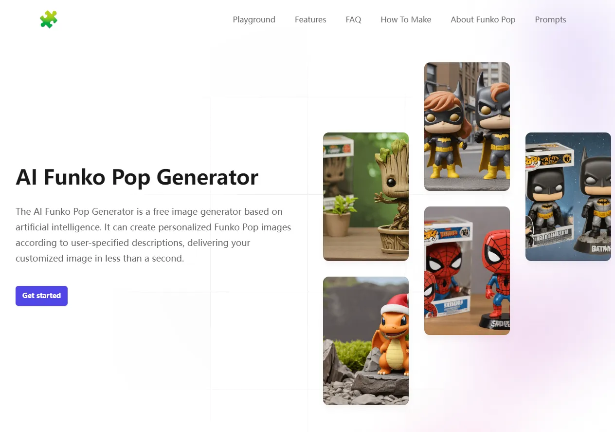 بررسی کامل AI Funko Pop Generator - اسکرین‌شات و تصویر رابط کاربری