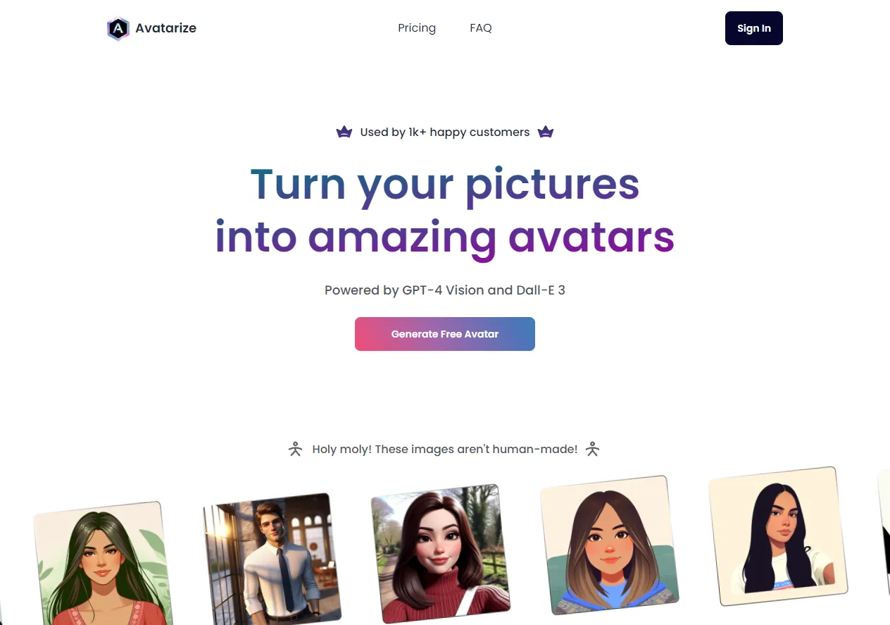 Avatarize.club تصویر