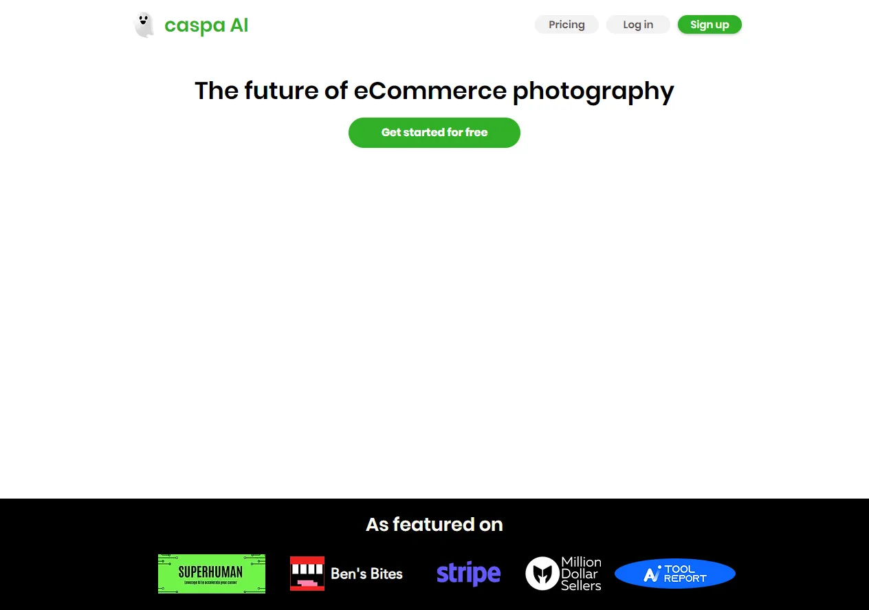 بررسی کامل caspa AI - اسکرین‌شات و تصویر رابط کاربری