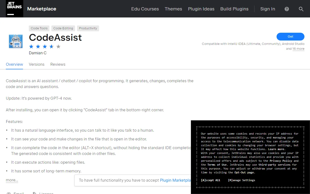 بررسی کامل CodeAssist - اسکرین‌شات و تصویر رابط کاربری