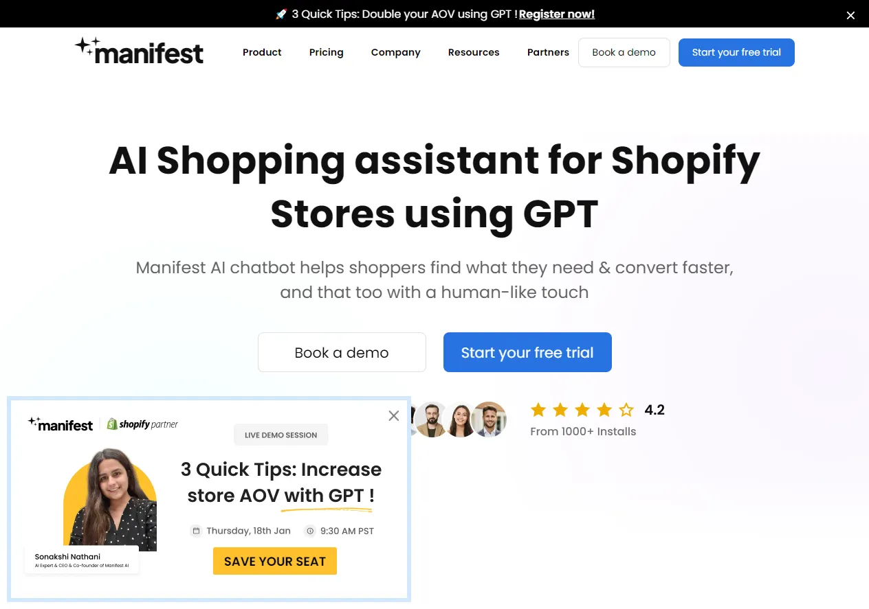 بررسی کامل manifest - اسکرین‌شات و تصویر رابط کاربری