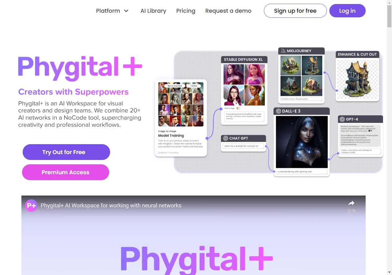 بررسی کامل Phygital - اسکرین‌شات و تصویر رابط کاربری